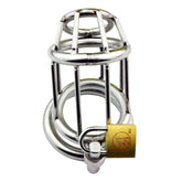 Penal Colony Locking Cock Cage Male Chastity